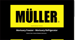 Desktop Screenshot of mortuaryrefrigerator.com